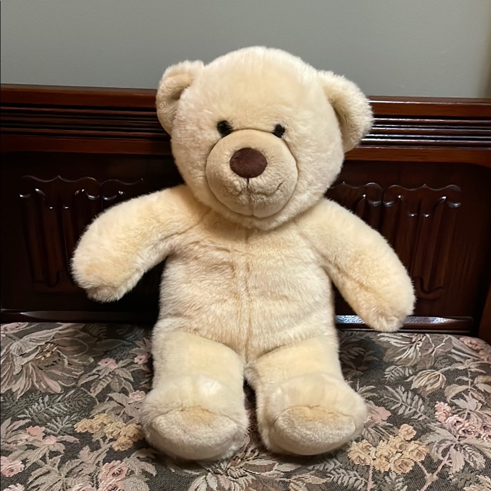 Build-A-Bear Cream Teddy Bear Plush Toy